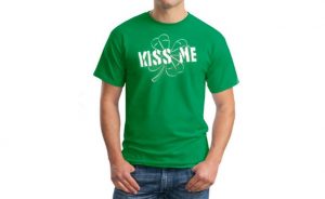 Men’s Kiss Me Irish Cotton T-Shirt – Your New Lucky Shirt