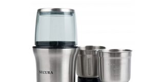 Secura Electric Coffee Grinder and Spice
