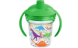 Tervis 1245688 Dino Mite All Over Sippy Cup, 6 oz, Clear