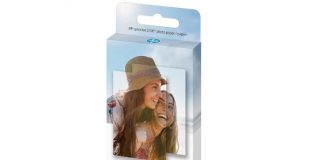 HP 1AH01A Wireless ZINK 2x3" Sticky-Backed Photo Paper,20 sheets,20 sheet/white