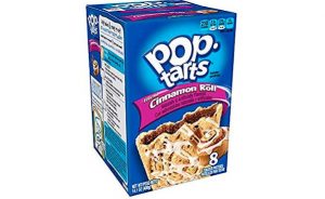 Pop-Tarts Breakfast Toaster Pastries, Frosted Cinnamon Roll Flavored, 14.1 oz (8 Count)(Pack of 12)