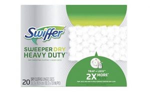 Swiffer Sweeper Heavy Duty Dry Sweeping Cloths - 20 Count Multicolor