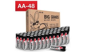 Energizer AA Batteries (48 Count), Double A Max Alkaline Battery